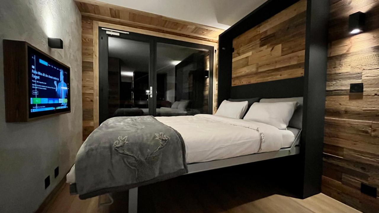 Les Cerfs - Appartement & Studio - Anzere Exterior photo