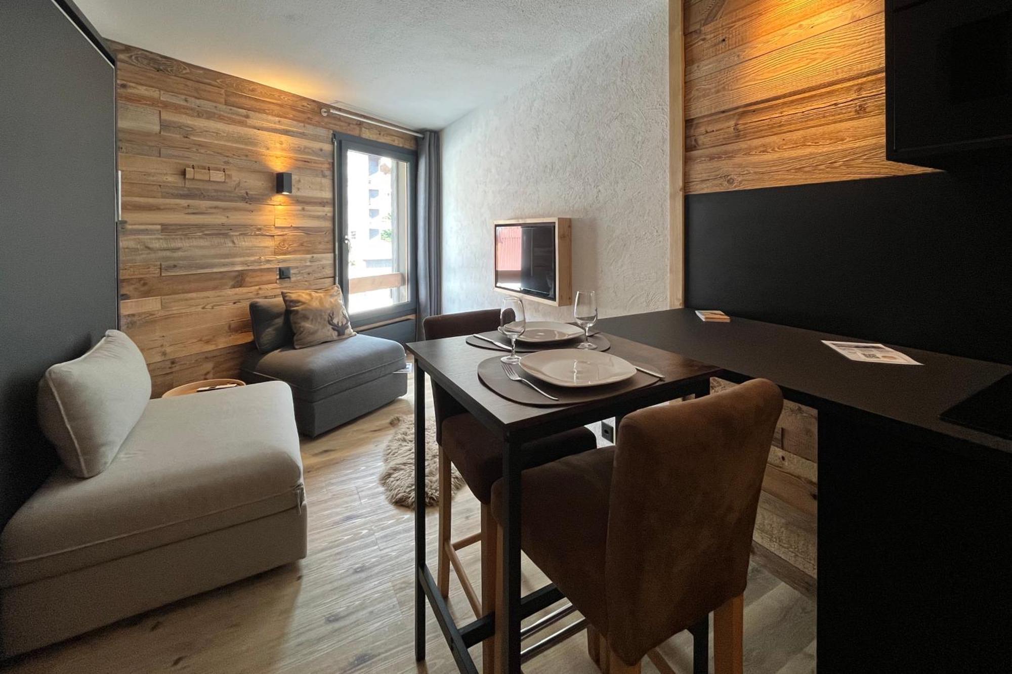 Les Cerfs - Appartement & Studio - Anzere Exterior photo